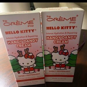 HELLO KITTY Handy Dandy Cream. SWEET PEPPERMINT. Net Wt. 1.69 US fl oz
$20 each